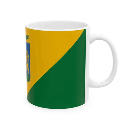 Flag of Mencshely (Hungary) White Coffee Mug - Go Mug Yourself