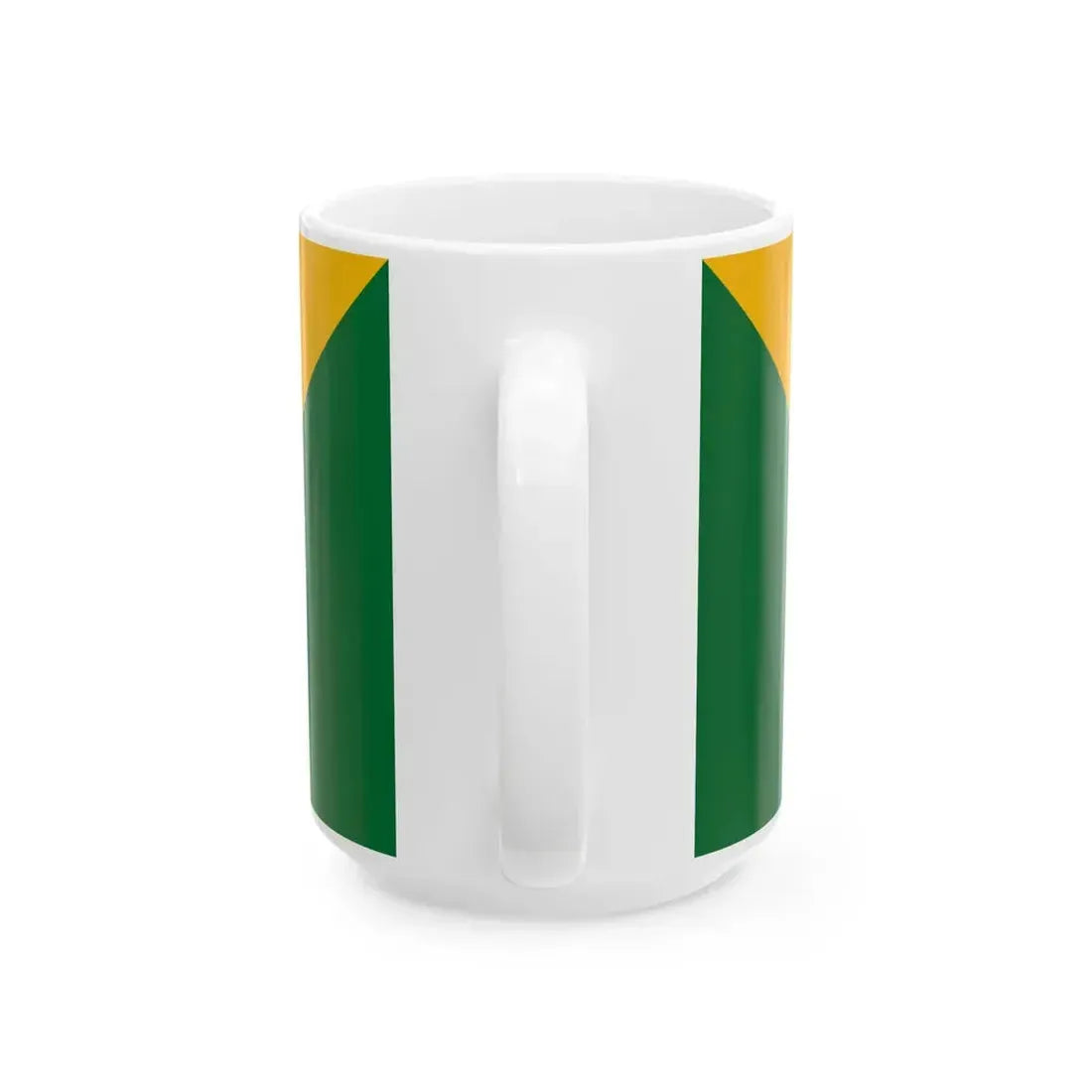 Flag of Mencshely (Hungary) White Coffee Mug - Go Mug Yourself