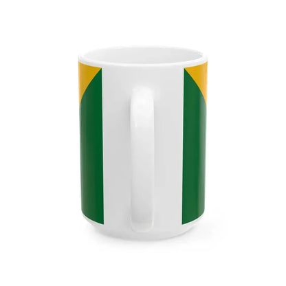 Flag of Mencshely (Hungary) White Coffee Mug - Go Mug Yourself