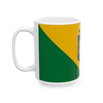Flag of Mencshely (Hungary) White Coffee Mug - Go Mug Yourself