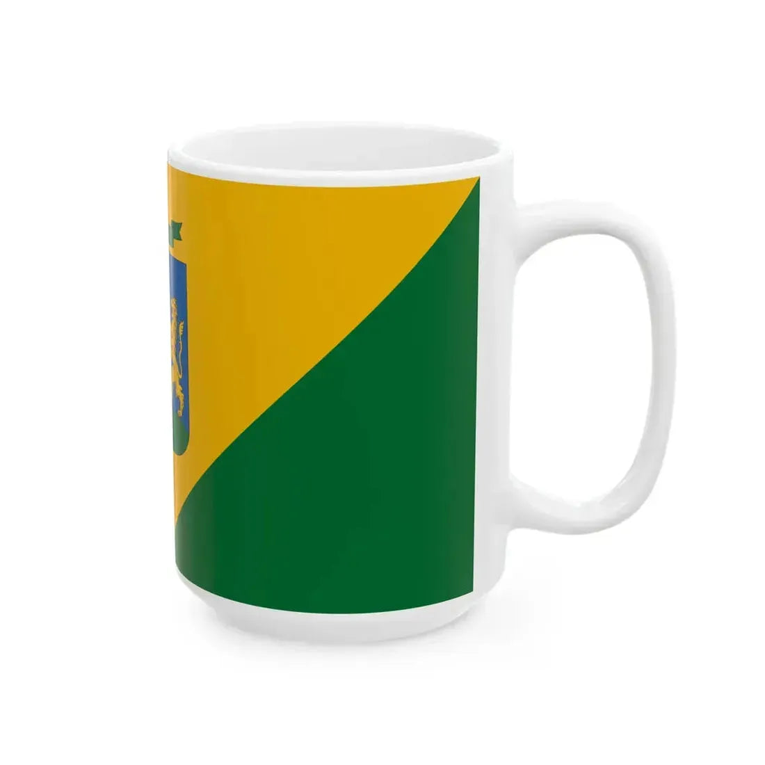 Flag of Mencshely (Hungary) White Coffee Mug - Go Mug Yourself