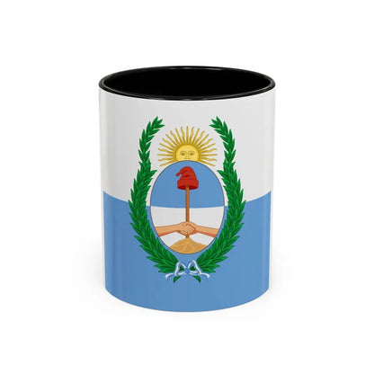 Flag of Mendoza Province Argentina - Accent Coffee Mug 11oz Black - Go Mug Yourself