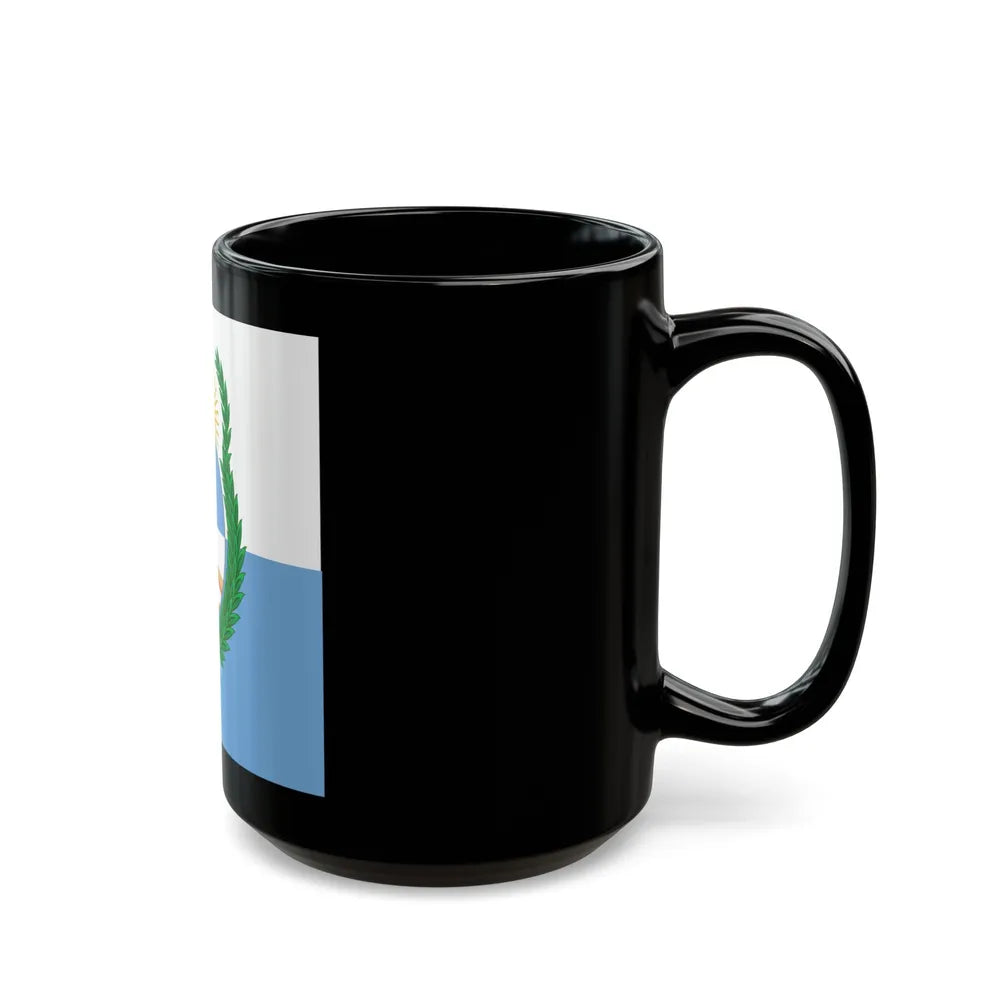 Flag of Mendoza Province Argentina - Black Coffee Mug-Go Mug Yourself