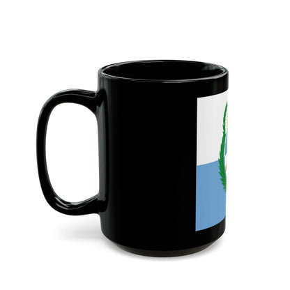 Flag of Mendoza Province Argentina - Black Coffee Mug-Go Mug Yourself