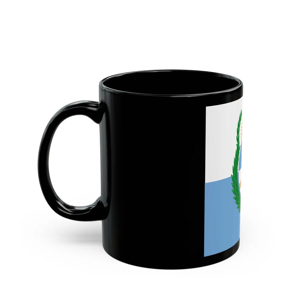 Flag of Mendoza Province Argentina - Black Coffee Mug-Go Mug Yourself