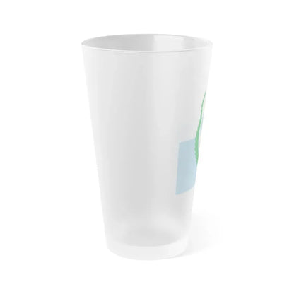 Flag of Mendoza Province Argentina - Frosted Pint Glass 16oz - Go Mug Yourself