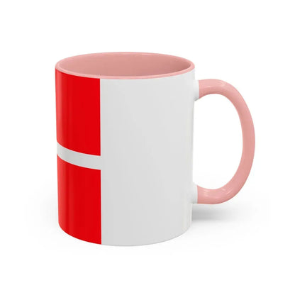 Flag of Mendrisio Switzerland - Accent Coffee Mug - Go Mug Yourself
