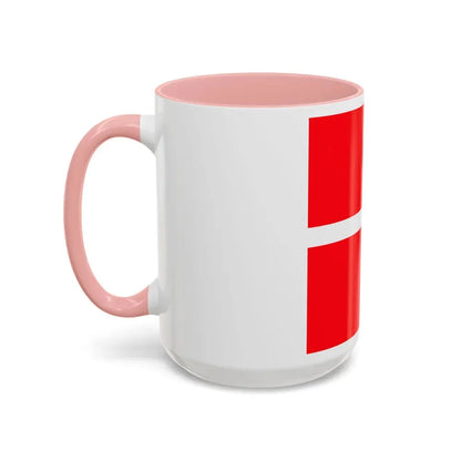 Flag of Mendrisio Switzerland - Accent Coffee Mug - Go Mug Yourself