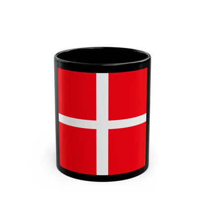Flag of Mendrisio Switzerland - Black Coffee Mug 11oz - Go Mug Yourself