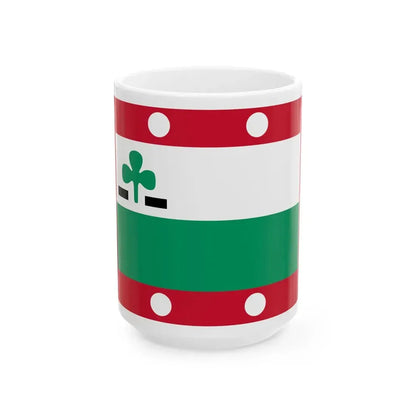 Flag of Meppel (Netherlands) White Coffee Mug 15oz - Go Mug Yourself
