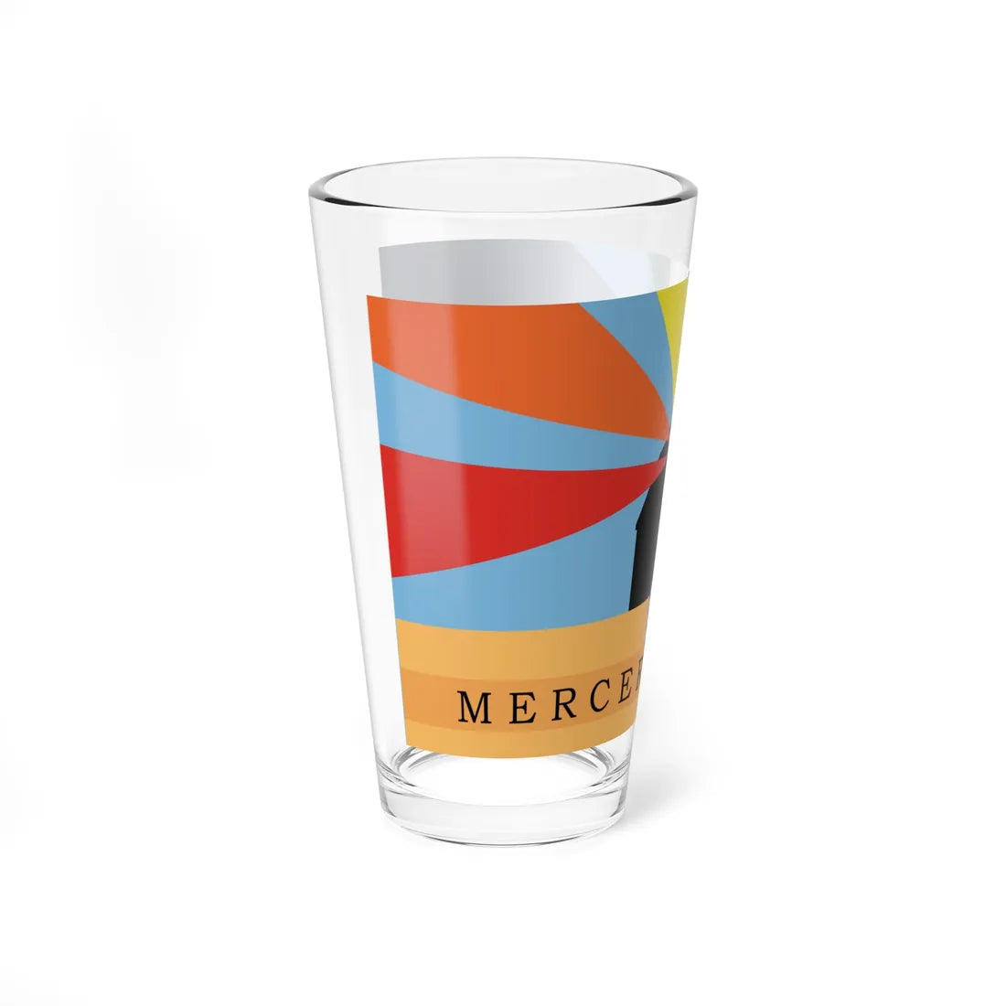 Flag of Mercer County Ohio (United States) Pint Glass 16oz - Go Mug Yourself