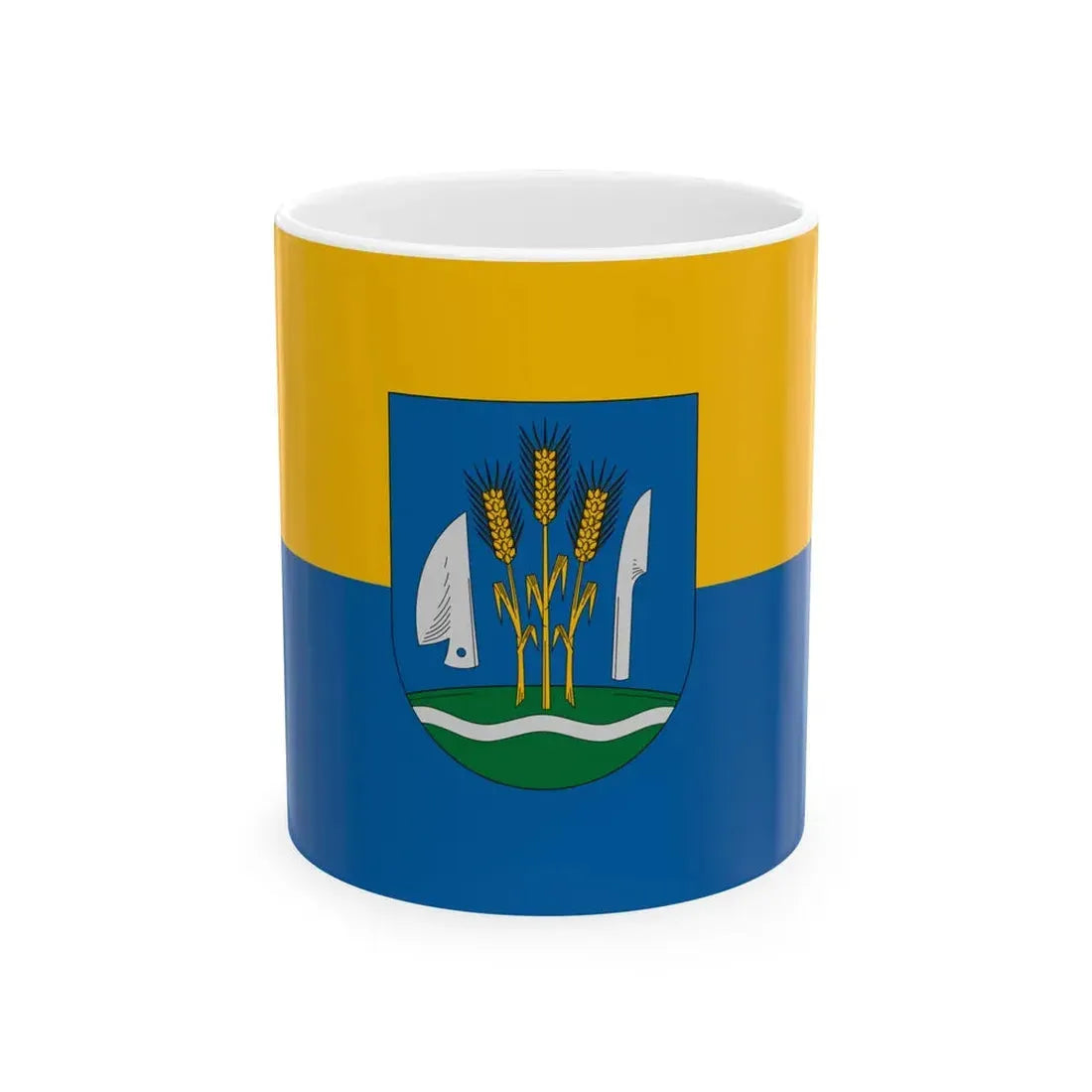 Flag of Mersevat (Hungary) White Coffee Mug 11oz - Go Mug Yourself