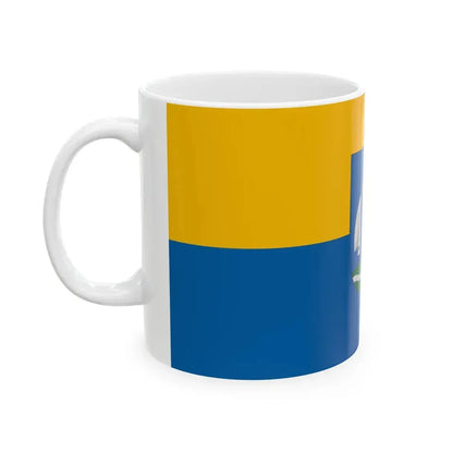 Flag of Mersevat (Hungary) White Coffee Mug - Go Mug Yourself