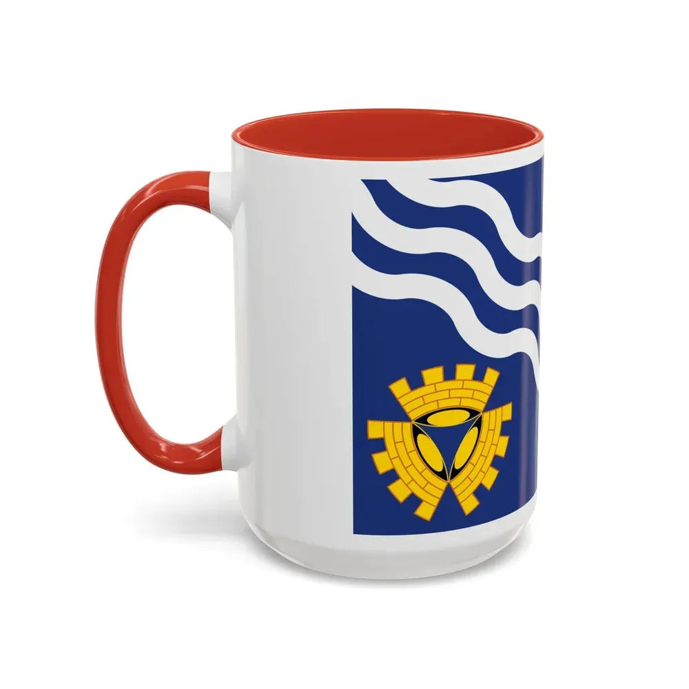 Flag of Merseyside UK - Accent Coffee Mug - Go Mug Yourself