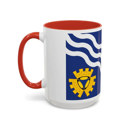 Flag of Merseyside UK - Accent Coffee Mug - Go Mug Yourself