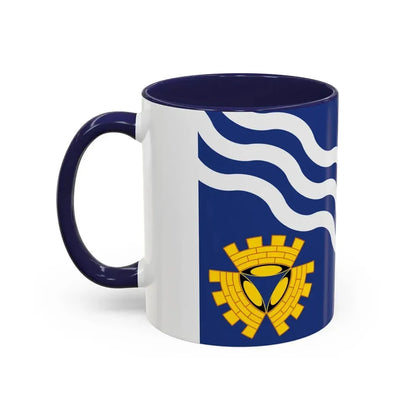Flag of Merseyside UK - Accent Coffee Mug - Go Mug Yourself