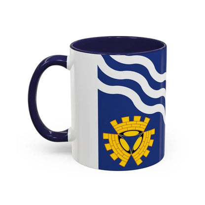 Flag of Merseyside UK - Accent Coffee Mug - Go Mug Yourself