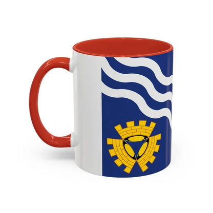 Flag of Merseyside UK - Accent Coffee Mug - Go Mug Yourself