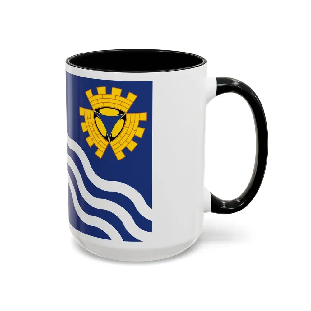 Flag of Merseyside UK - Accent Coffee Mug - Go Mug Yourself