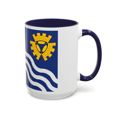Flag of Merseyside UK - Accent Coffee Mug - Go Mug Yourself