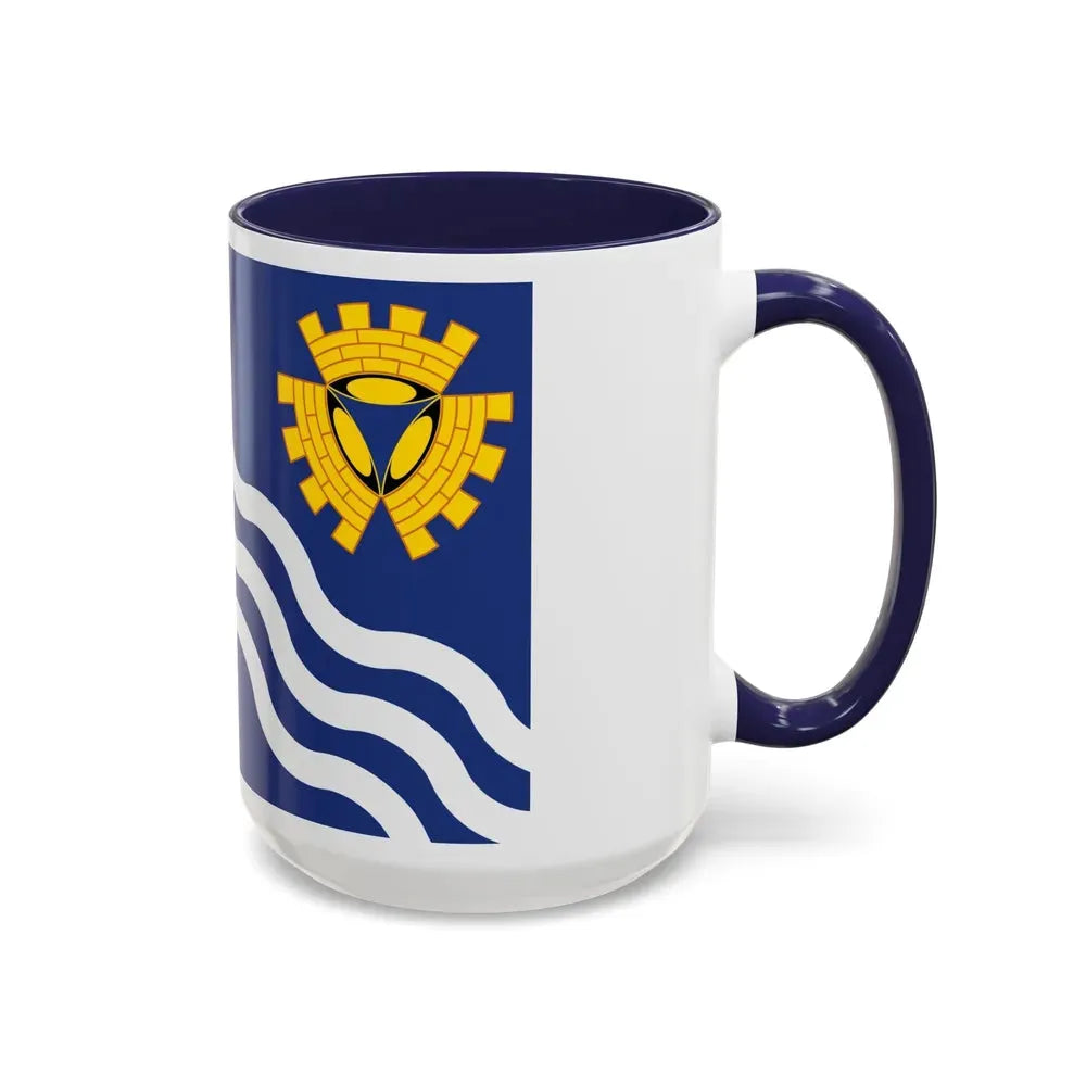 Flag of Merseyside UK - Accent Coffee Mug - Go Mug Yourself