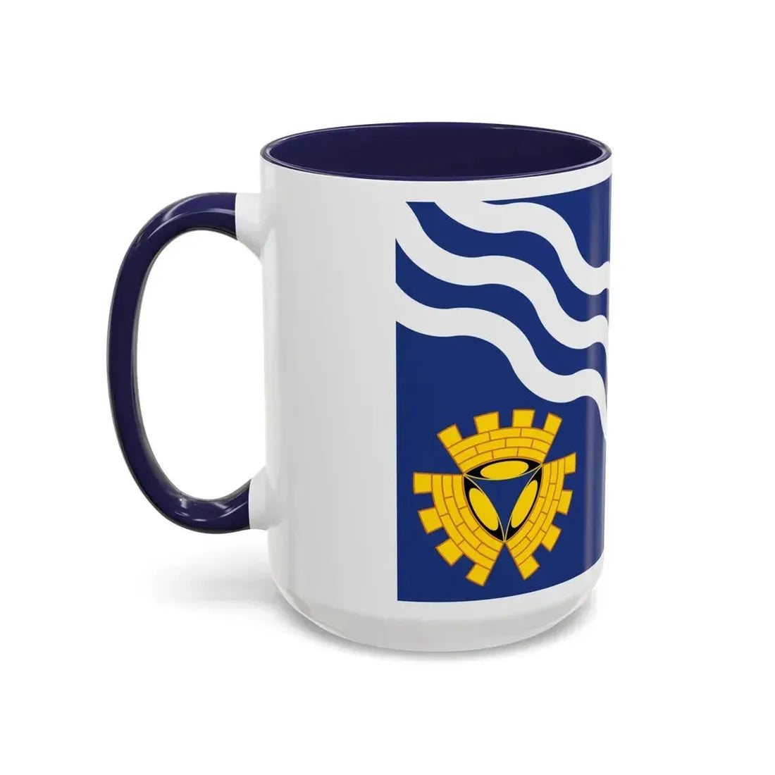 Flag of Merseyside UK - Accent Coffee Mug - Go Mug Yourself