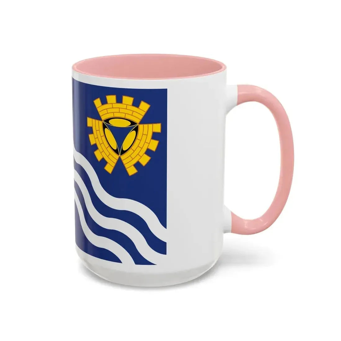 Flag of Merseyside UK - Accent Coffee Mug - Go Mug Yourself