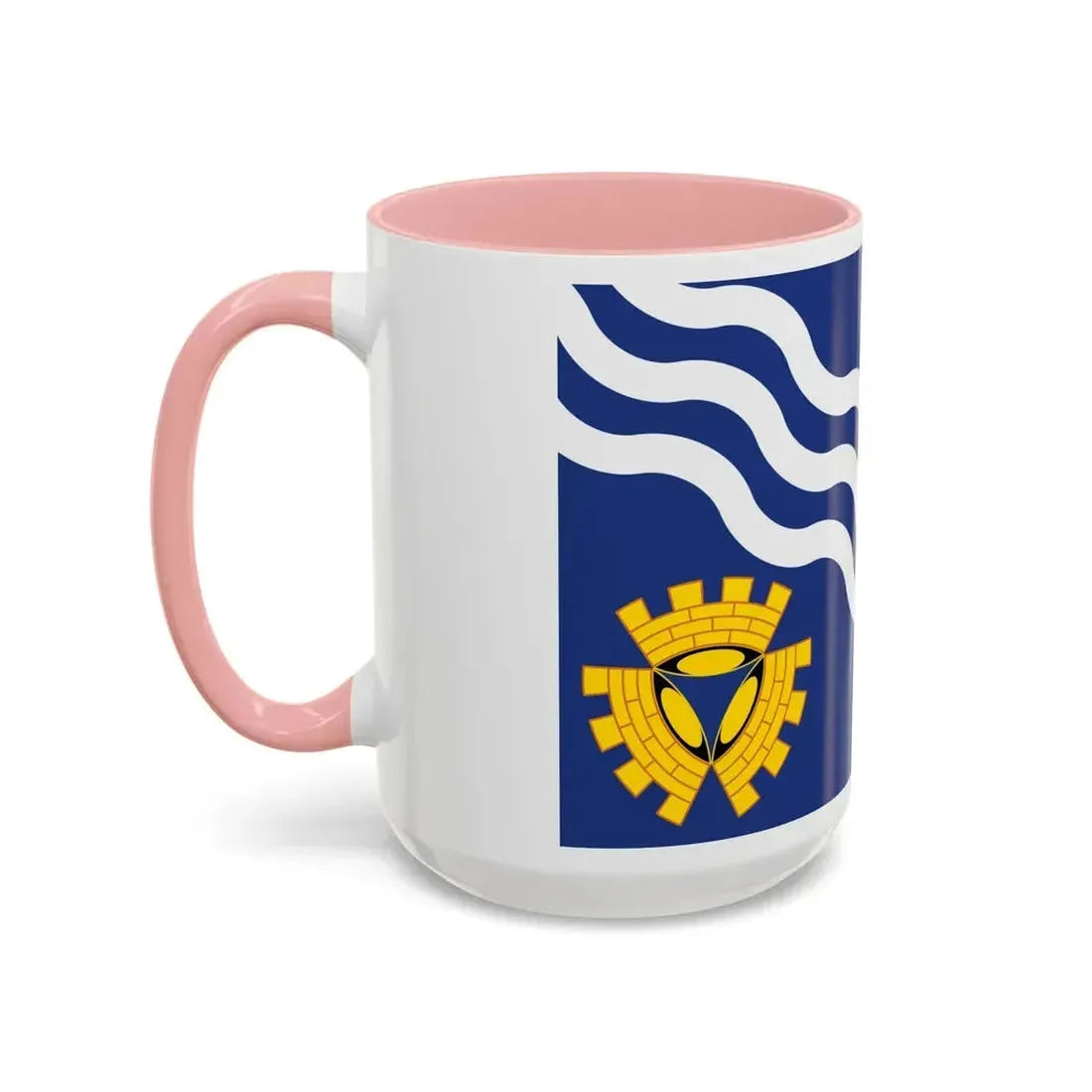 Flag of Merseyside UK - Accent Coffee Mug - Go Mug Yourself