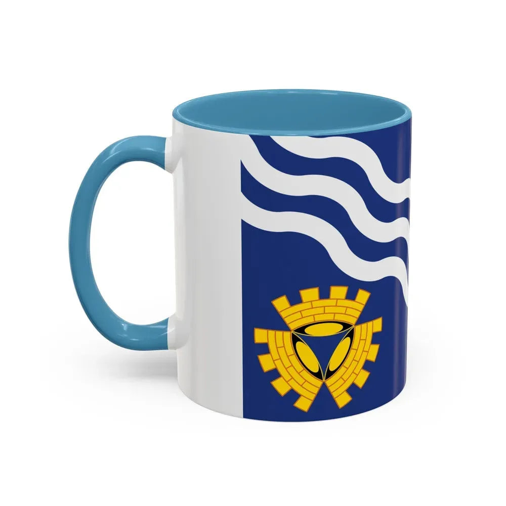 Flag of Merseyside UK - Accent Coffee Mug - Go Mug Yourself