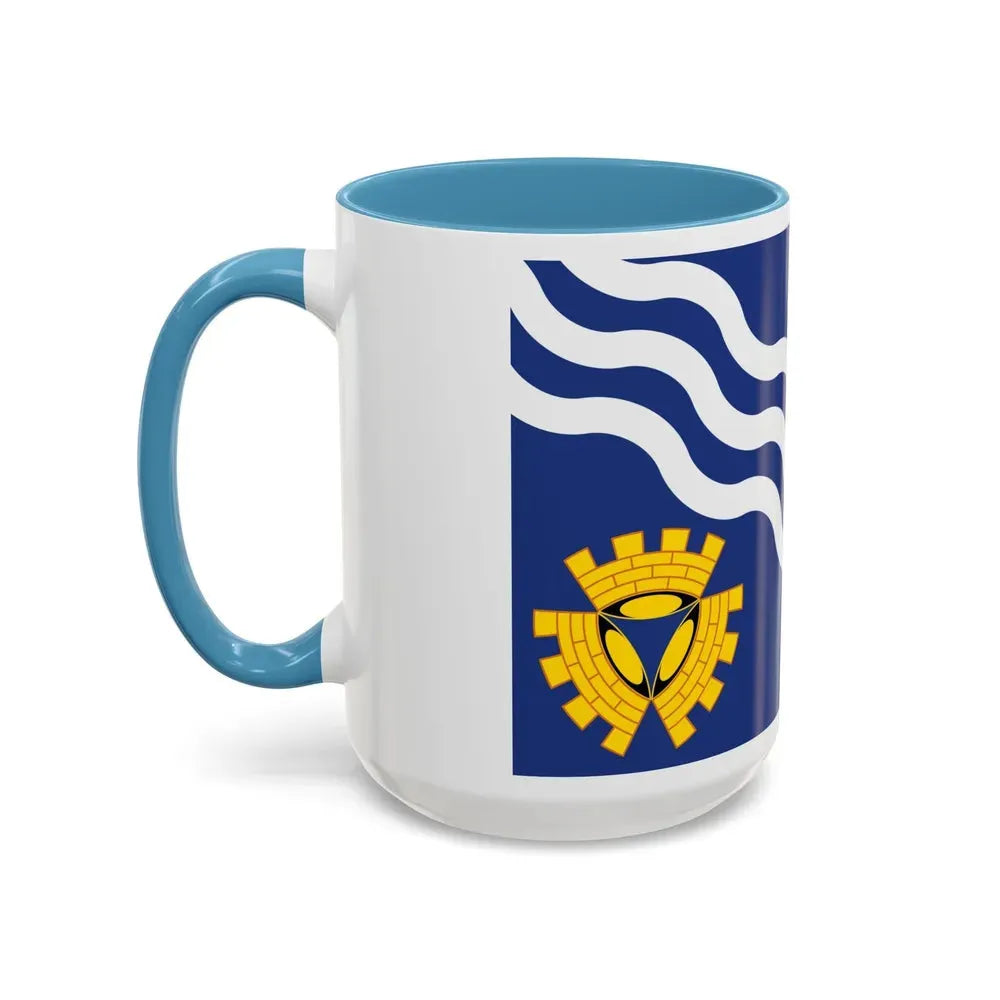 Flag of Merseyside UK - Accent Coffee Mug - Go Mug Yourself