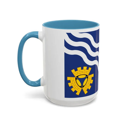 Flag of Merseyside UK - Accent Coffee Mug - Go Mug Yourself