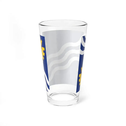 Flag of Merseyside UK - Pint Glass 16oz - Go Mug Yourself