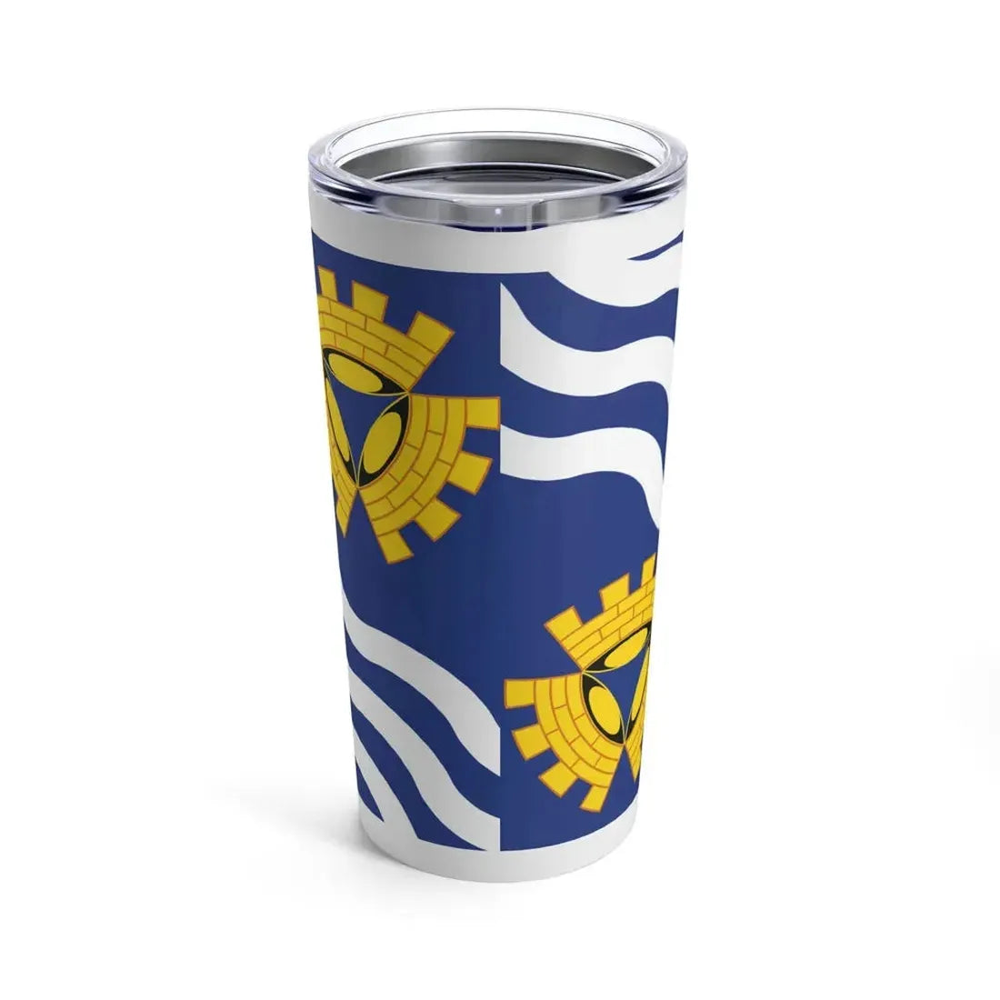 Flag of Merseyside UK - Tumbler 20oz - Go Mug Yourself