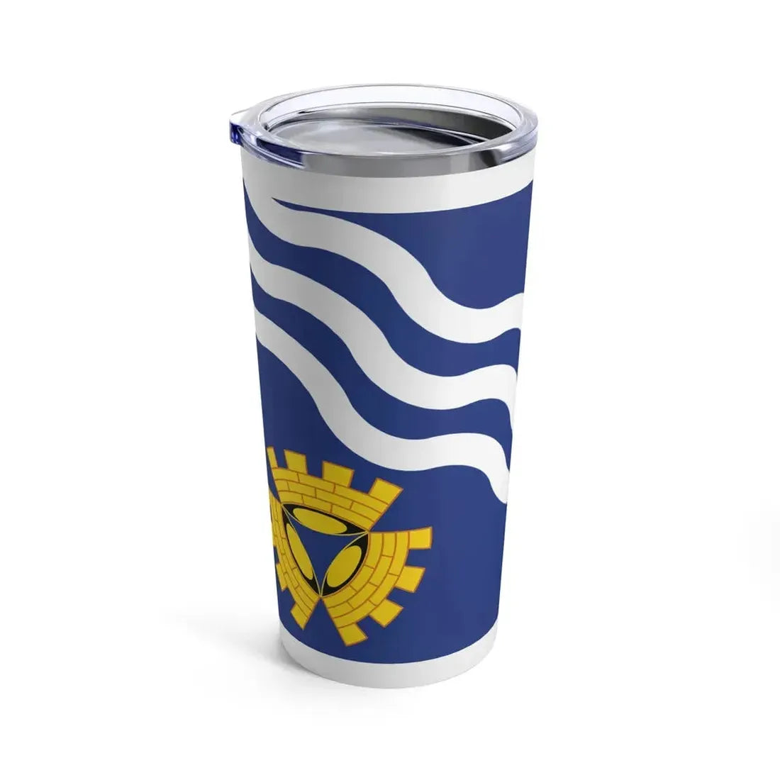 Flag of Merseyside UK - Tumbler 20oz - Go Mug Yourself