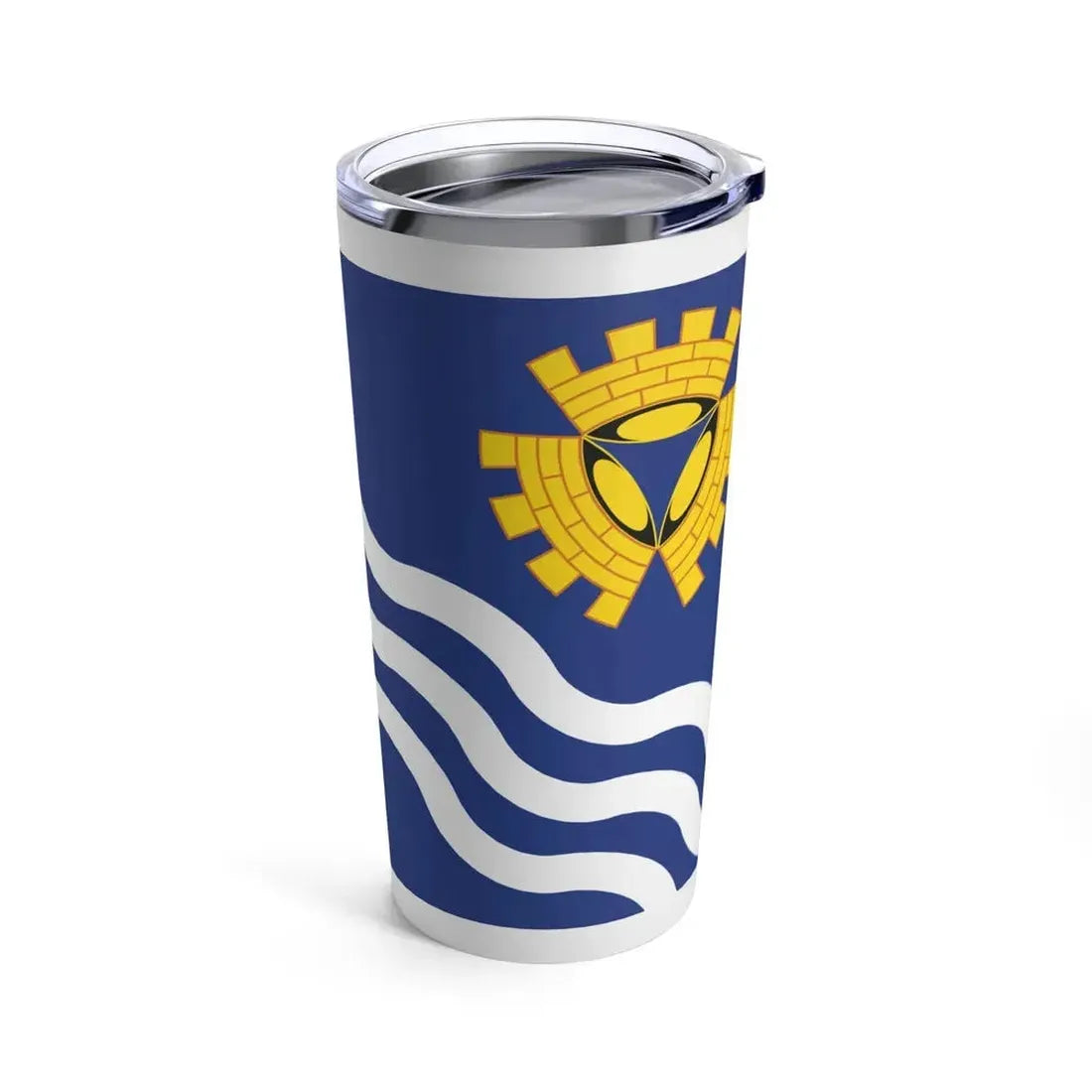 Flag of Merseyside UK - Tumbler 20oz - Go Mug Yourself