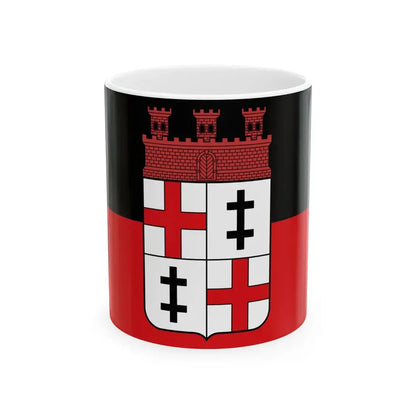 Flag of Merzig (Germany) White Coffee Mug 11oz - Go Mug Yourself