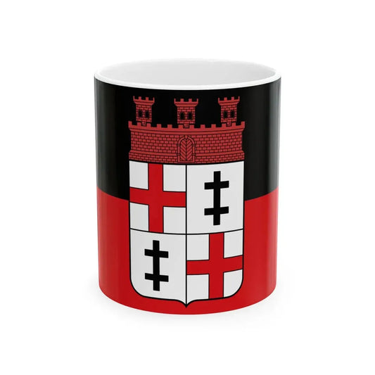 Flag of Merzig (Germany) White Coffee Mug 11oz - Go Mug Yourself