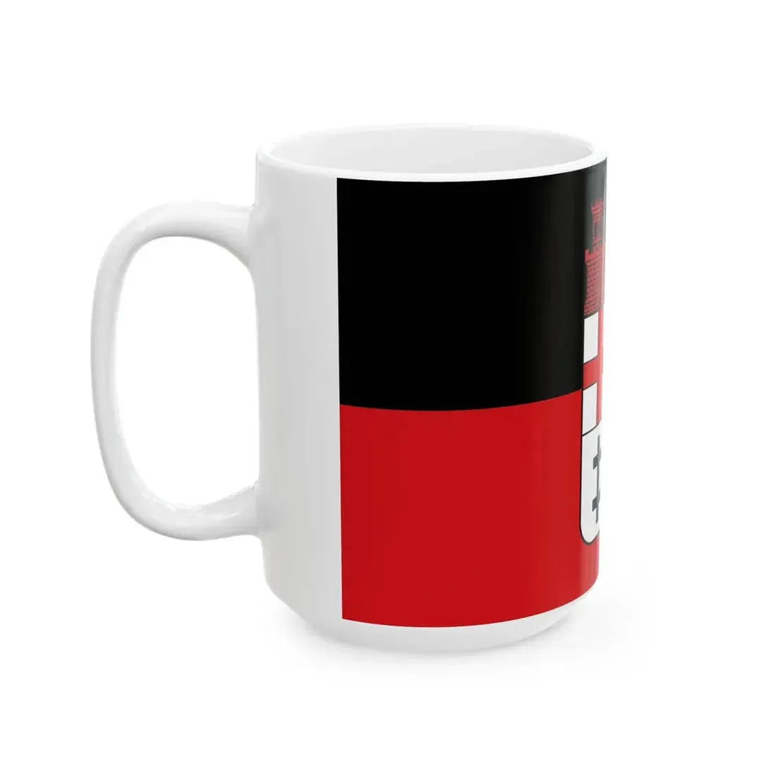 Flag of Merzig (Germany) White Coffee Mug - Go Mug Yourself