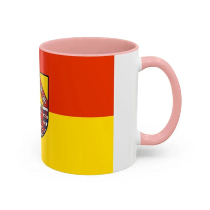Flag of Merzig Wadern Germany - Accent Coffee Mug - Go Mug Yourself