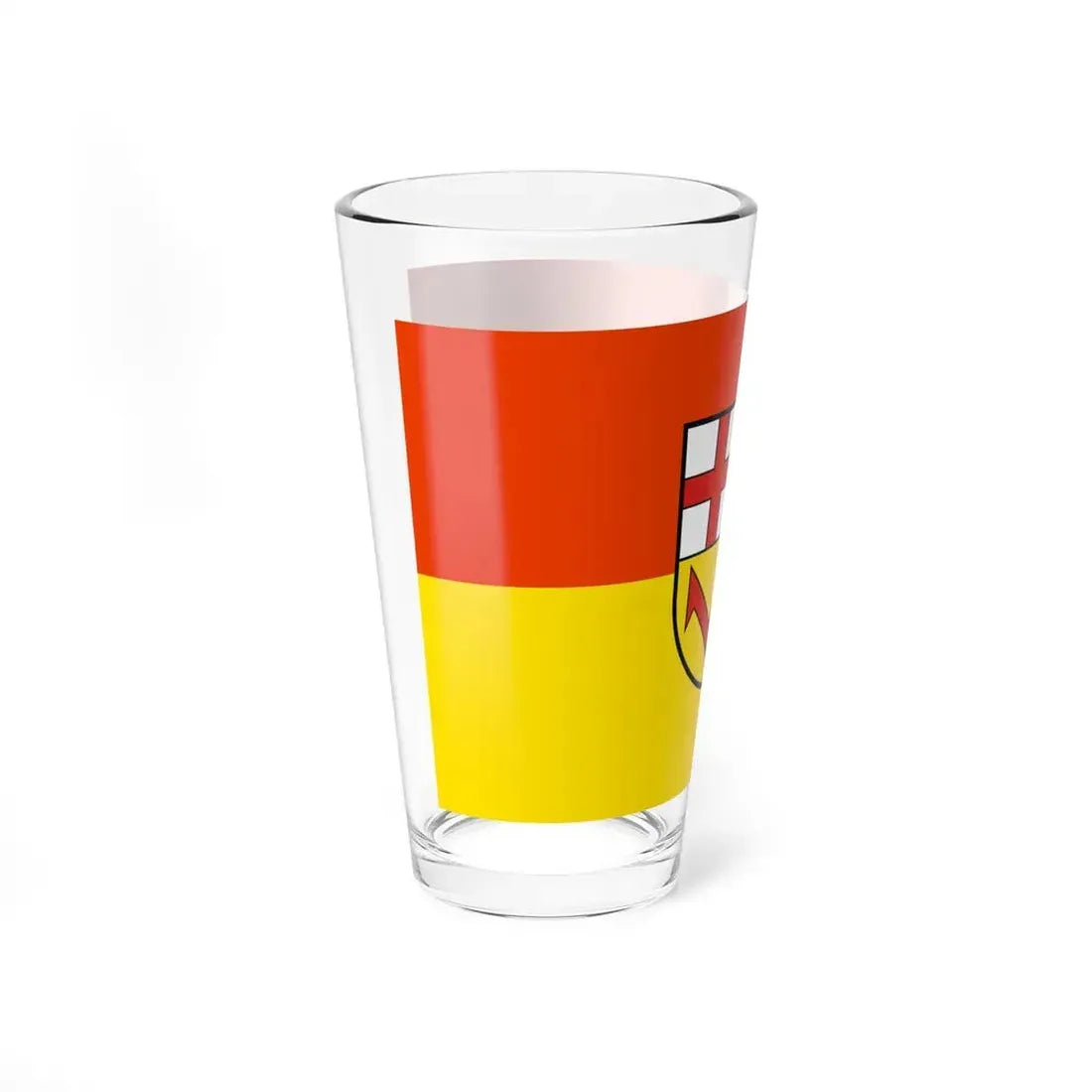 Flag of Merzig Wadern Germany - Pint Glass 16oz - Go Mug Yourself