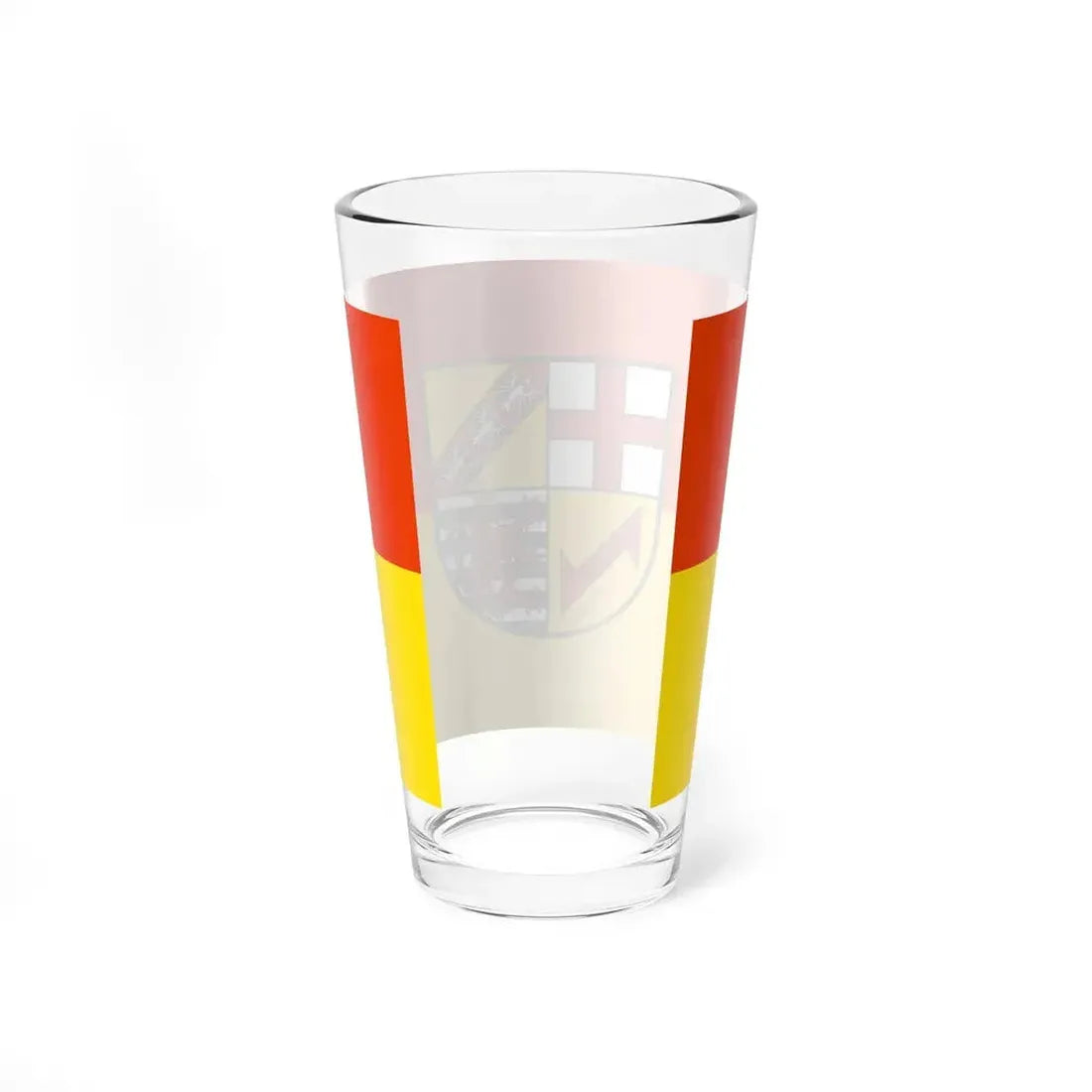 Flag of Merzig Wadern Germany - Pint Glass 16oz - Go Mug Yourself