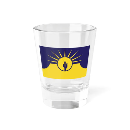Flag of Mesa Arizona (United States) Shot Glass 1.5oz 1.5oz - Go Mug Yourself