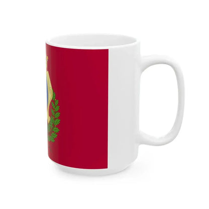 Flag of Mesola (Italy) White Coffee Mug - Go Mug Yourself