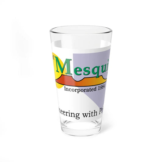 Flag of Mesquite Nevada (United States) Pint Glass 16oz 16oz - Go Mug Yourself