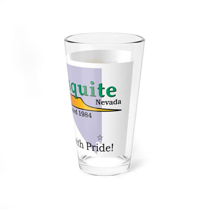 Flag of Mesquite Nevada (United States) Pint Glass 16oz - Go Mug Yourself