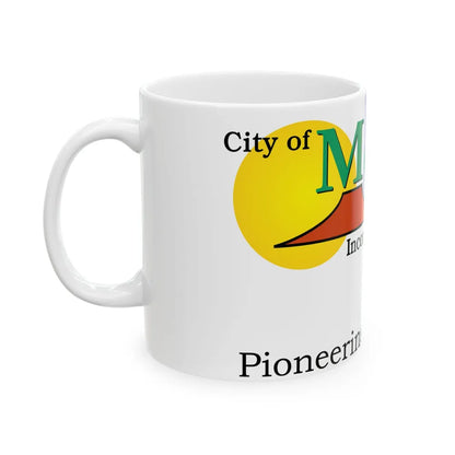 Flag of Mesquite Nevada (United States) White Coffee Mug - Go Mug Yourself