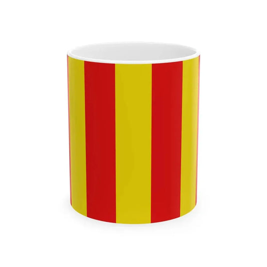Flag of Messancy (Belgium) White Coffee Mug 11oz - Go Mug Yourself
