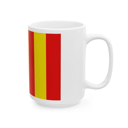 Flag of Messancy (Belgium) White Coffee Mug - Go Mug Yourself