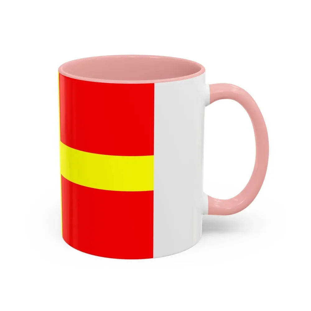 Flag of Messina Italy - Accent Coffee Mug - Go Mug Yourself