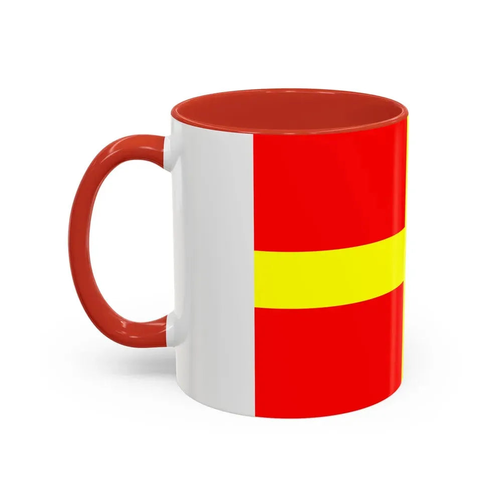 Flag of Messina Italy - Accent Coffee Mug - Go Mug Yourself
